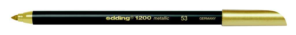 Flomasteri E-1200 1-3mm metalik zlatna