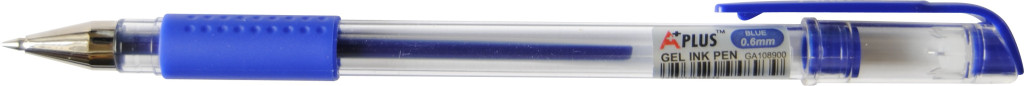 Gel roler 0,6 mm sa gumenim gripom GA108900 plava