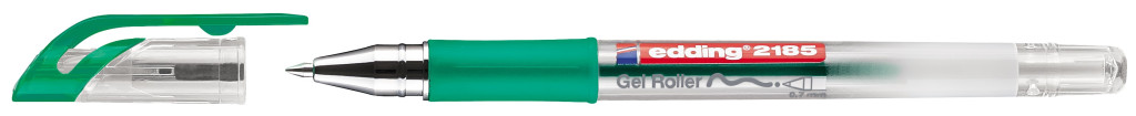 Gel roler E-2185 Crystaljelly 0,7mm zelena