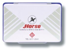 Horse original jastuče za pečate metalno H-04, 48×70 mm ljubičasta