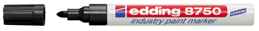Industrijski paint marker E-8750 2-4mm crna