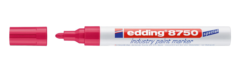 Industrijski paint marker E-8750 2-4mm crvena