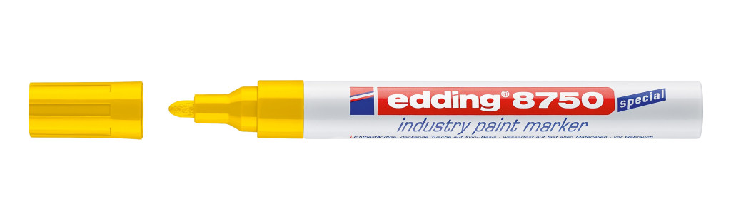 Industrijski paint marker E-8750 2-4mm žuta