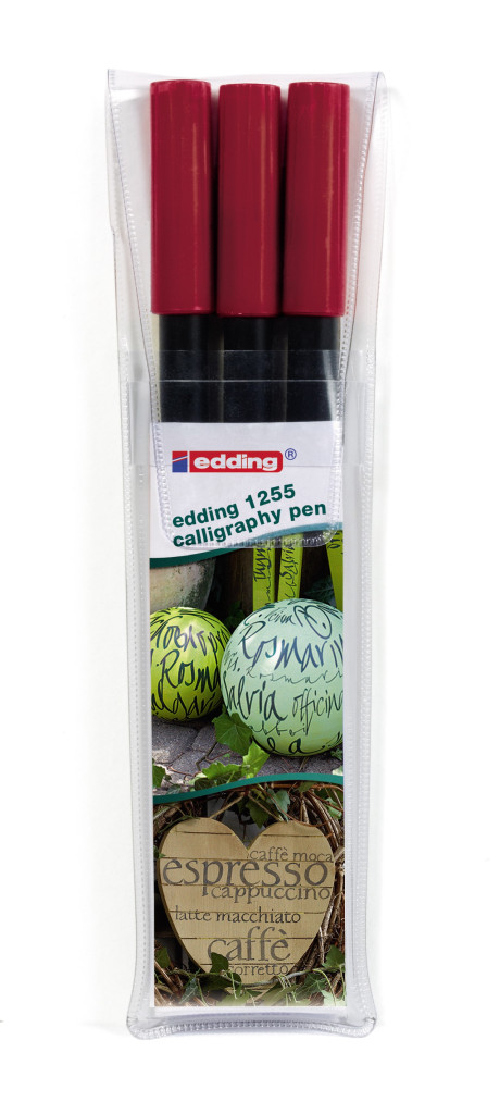 Kaligrafski marker E-1255 1/3 crvena Kaligrafski marker E-1255 1/3 crvena