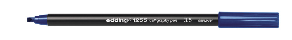 Kaligrafski marker E-1255 3,5mm plava