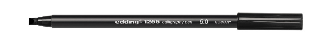 Kaligrafski marker E-1255 5mm crna