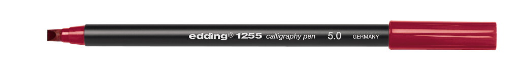 Kaligrafski marker E-1255 5mm crvena