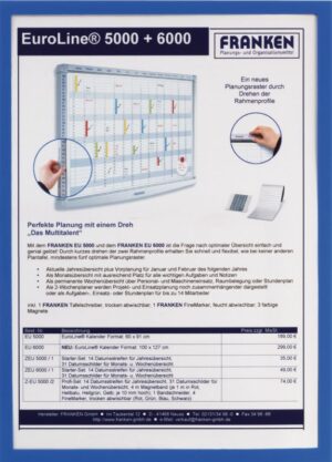 Magnetni ram A4 plava