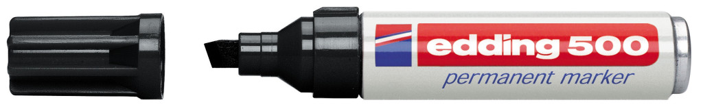 Marker permanent E-500 2-7mm crna