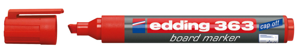 Marker za belu tablu 363 1-5mm, kosi vrh crvena Marker za belu tablu 363 1-5mm, kosi vrh crvena