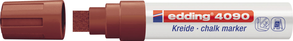 Marker za staklo CHALK MARKER E-4090 4-15mm braon