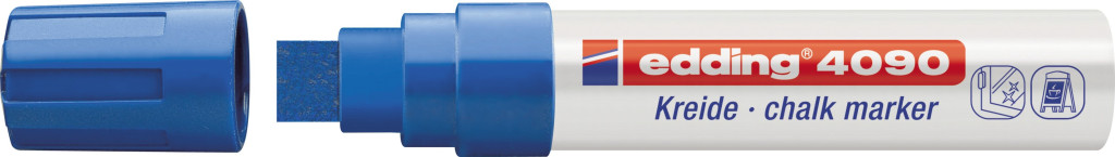 Marker za staklo CHALK MARKER E-4090 4-15mm plava Marker za staklo CHALK MARKER E-4090 4-15mm plava