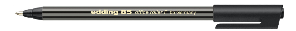Office roller E-85 0,5mm crna