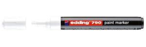 Paint marker E-790 2-3mm bela