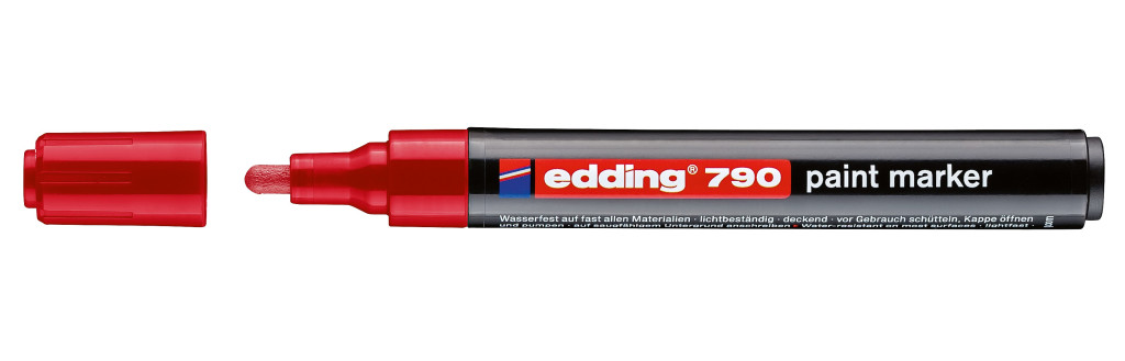 Paint marker E-790 2-3mm crvena