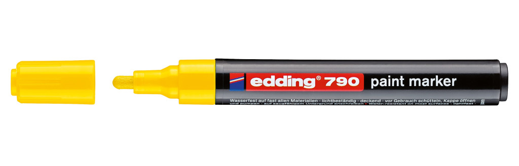 Paint marker E-790 2-3mm žuta