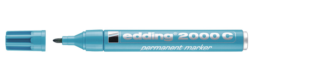 Permanent marker Edding E-2000 C 1,5-3mm svetlo plava
