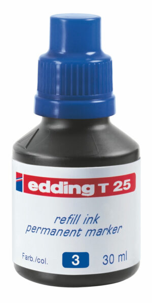 Refil za markere E-T25, 30ml plava