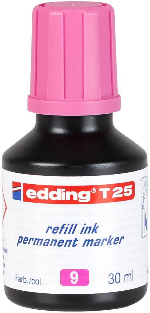 Refil za markere E-T25, 30ml roze