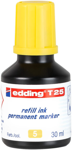 Refil za markere E-T25, 30ml žuta