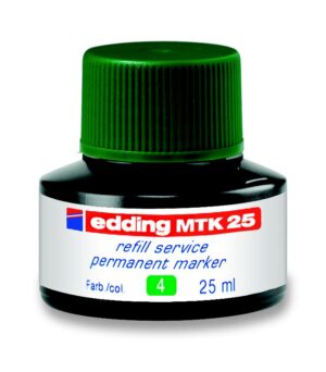 Refil za permanent markere E-MTK 25, 25ml zelena