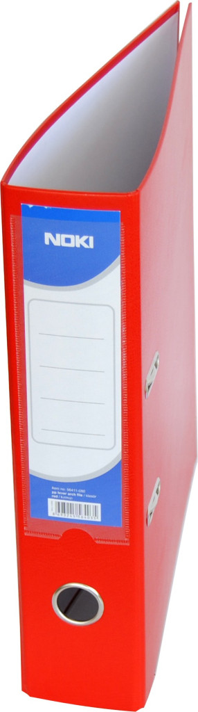 Registrator PVC normal 70mm, sa ojačanjem, A4 crvena