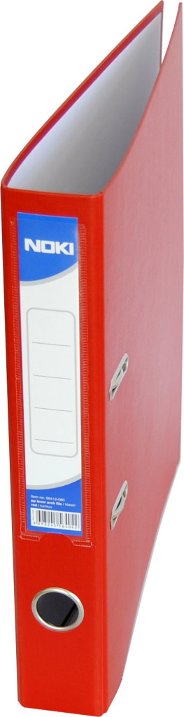 Registrator PVC uži 55mm, sa ojačanjem, A4 crvena