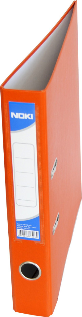 Registrator PVC uži 55mm, sa ojačanjem, A4 narandžasta