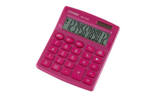 Stoni kalkulator CITIZEN SDC-812 color, 12 cifara roze