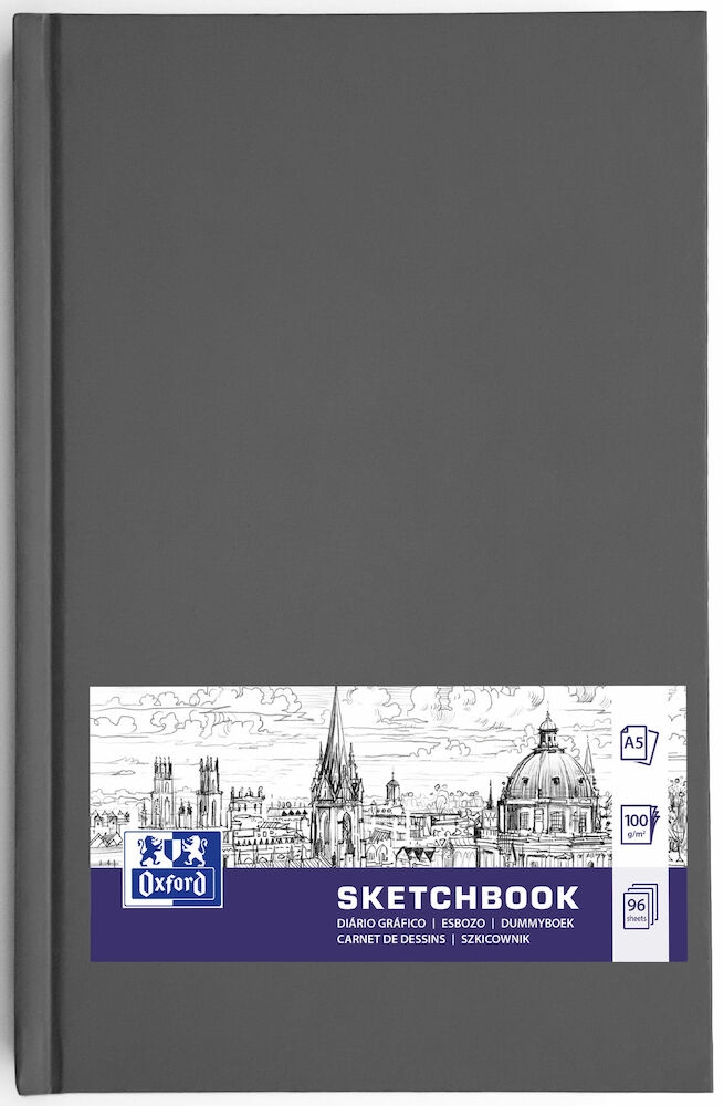 Sketchbook A5, tvrdi povez, 100g, 96 listova