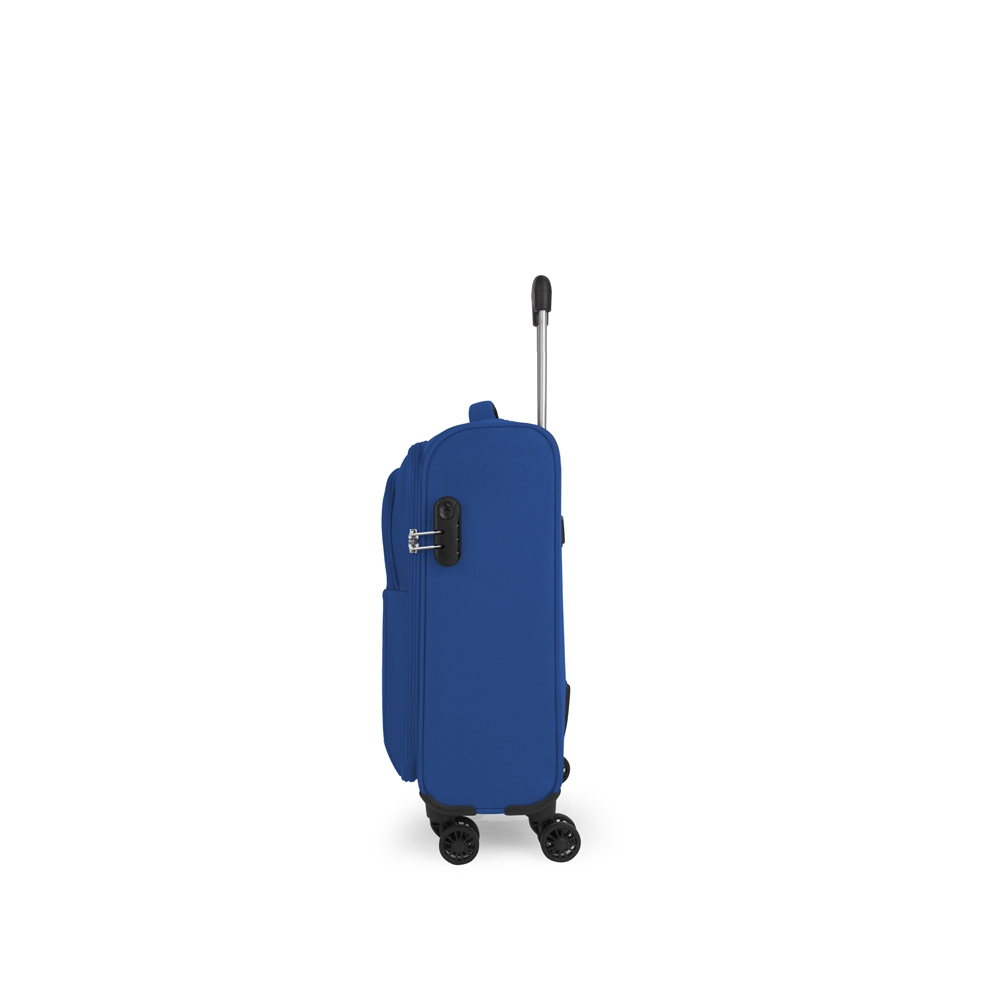 Kofer mali (kabinski) 39x55x20 cm  polyester 36,6l-2,5 kg Lisboa plava