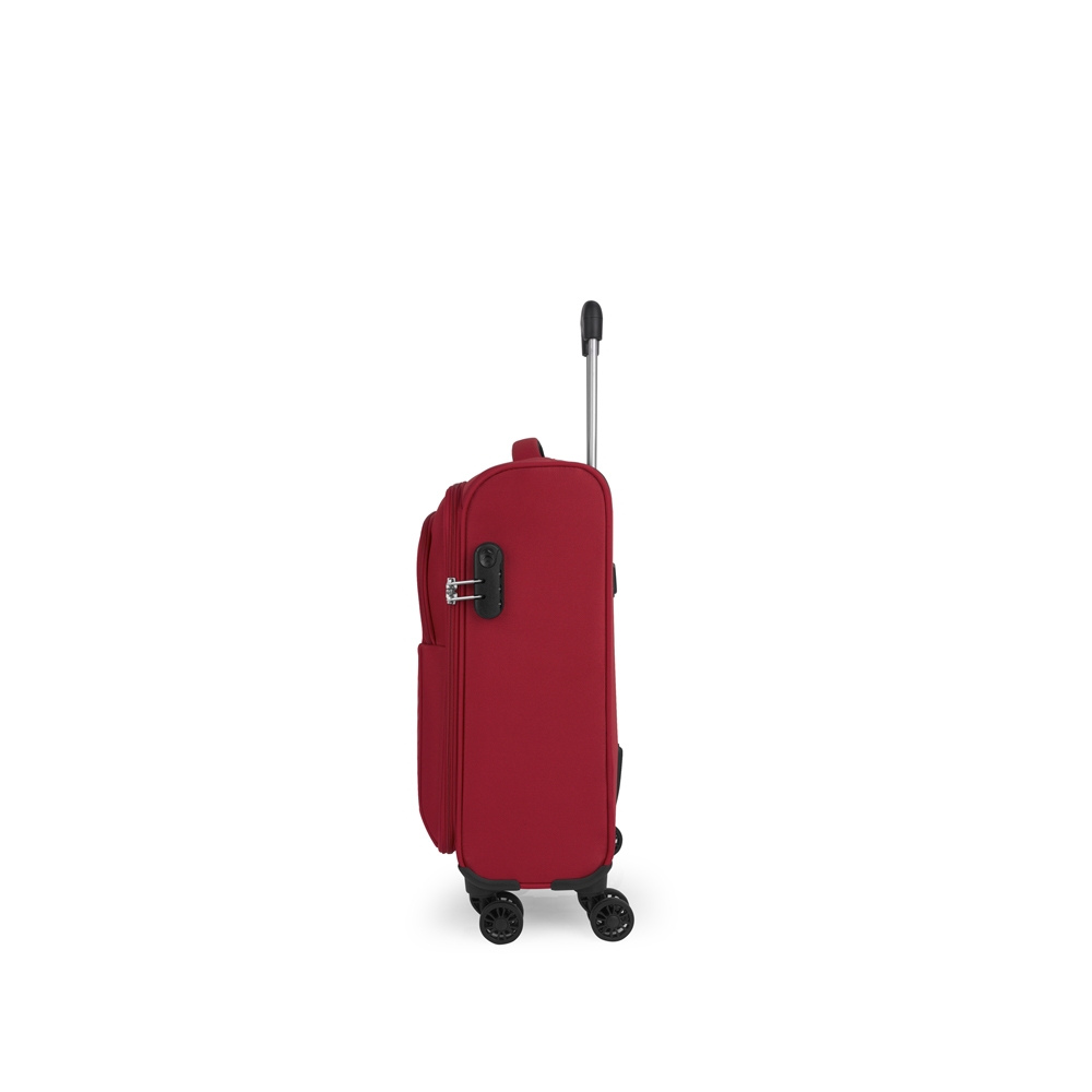 Kofer mali (kabinski) 39x55x20 cm  polyester 36,6l-2,5 kg Lisboa crvena