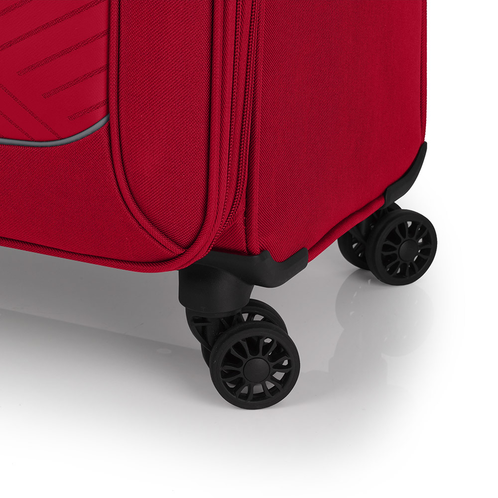 Kofer veliki 47x77x32 cm  polyester 112,7l-3,7 kg Lisboa crvena