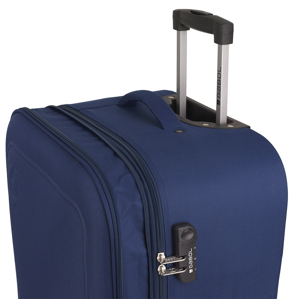 Kofer veliki 47x76x31,5/35 cm  polyester 89,5/105,5l-3,2 kg 2 točka Orbit plava