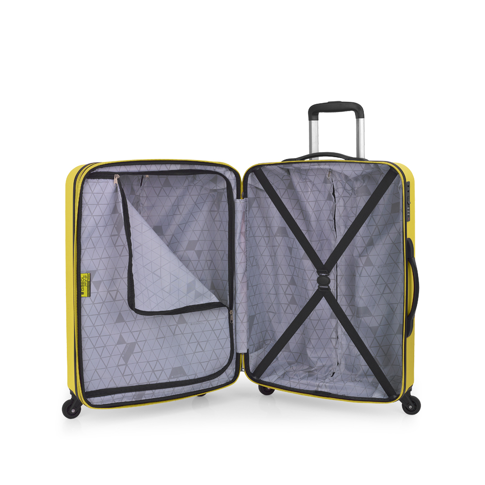 Kofer srednji PROŠIRIVI 47x66x27/31 cm ABS 70/80,5l-3,6 kg Future žuta Kofer srednji PROŠIRIVI 47x66x27/31 cm ABS 70/80,5l-3,6 kg Future žuta