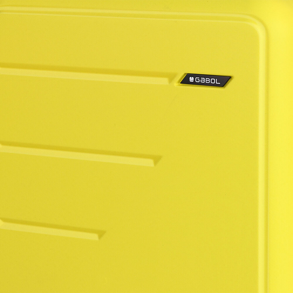 Kofer veliki PROŠIRIVI 53x77x31/35 cm  ABS 109,1/123,2l-4,3 kg Future žuta