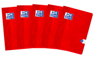 Sveska A4 Oxford 60 lista Esse, 90g, optički papir, margine crvena karo