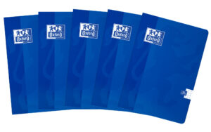 Sveska A5 Oxford 60 lista Esse, 90g, optički papir, margine plava karo