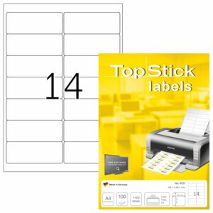 Etikete TOPSTICK 99,1×38,1 A4/14 1/100