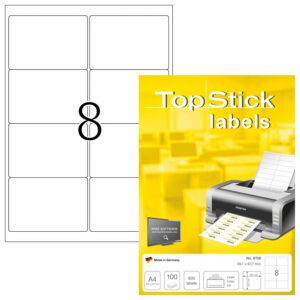 Etikete TOPSTICK 99,1×67,7 A4/8 1/100