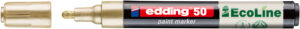 Paint marker E-50 Ecoline 2-3mm, na vodenoj bazi zlatna