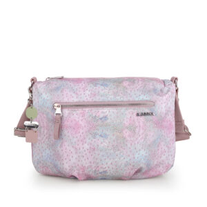Torba na rame ženska 32x22x8 cm Nabila roze