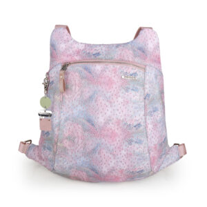 Torba na rame / ranac ženski 30x37x12 cm Nabila roze