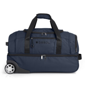 Torba putna sa točkićima 2 odeljka 55x32x29 cm  51l/2,2 kg Canada tamno plava