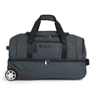 Torba putna sa točkićima 2 odeljka 55x32x29 cm  51l/2,2 kg Canada tamno zelena