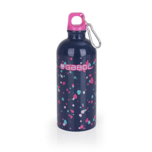 Aluminijumska boca za vodu sa zakačkom 7×21 cm  600ml Party
