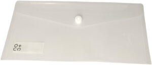 Fascikla pismo DIN lang, 235x120mm, providna transparent