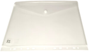 Fascikla pismo sa 11 rupa položena, A4, 242x310x10mm transparent