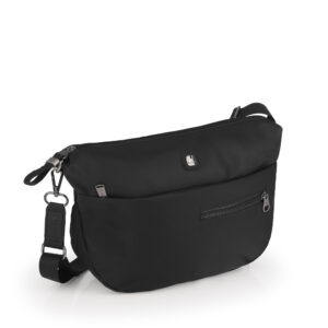 Torba na rame ženska 30x20x9 cm Bio crna