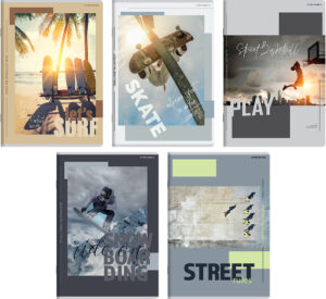 Sveska A5 Standard 60 lista Poster, 70g, margine karo